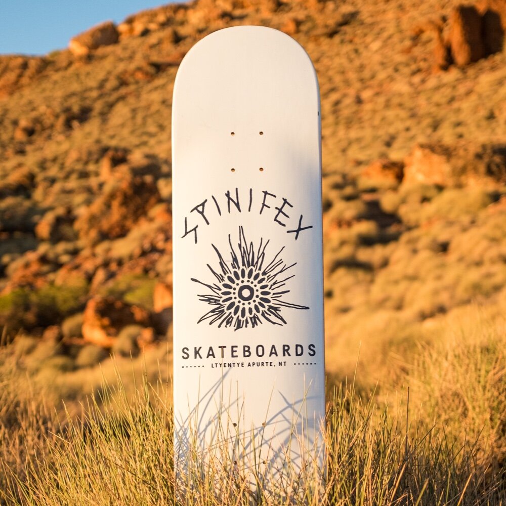 Spinifex Logo - Spinifex Skateboard Deck