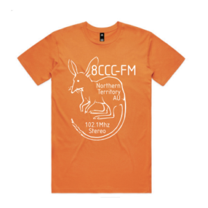 45th Birthday Bilby Matchbook Tee - Orange