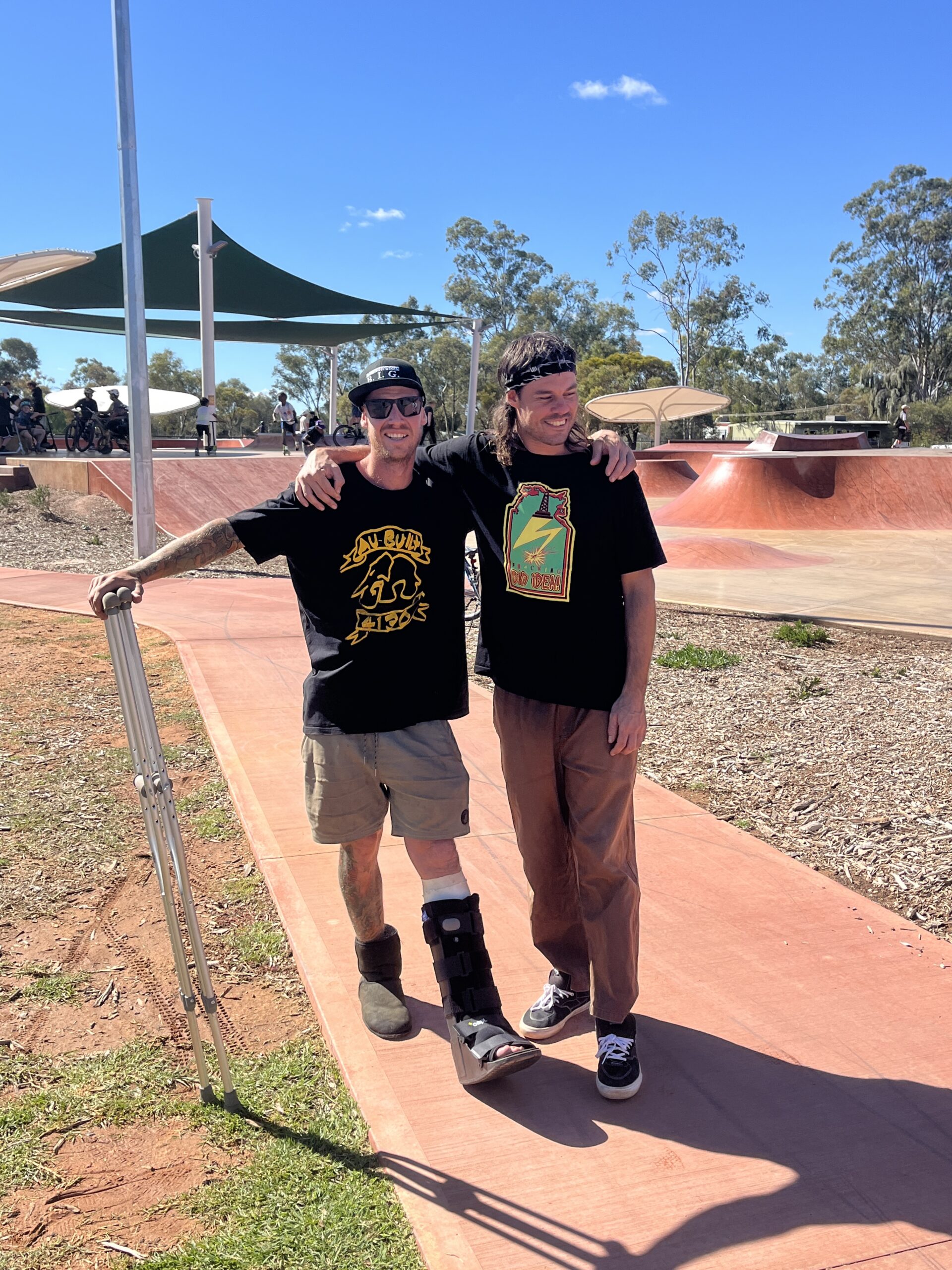 Fracking Bad Idea! Limited Run Tee Black - Image 2
